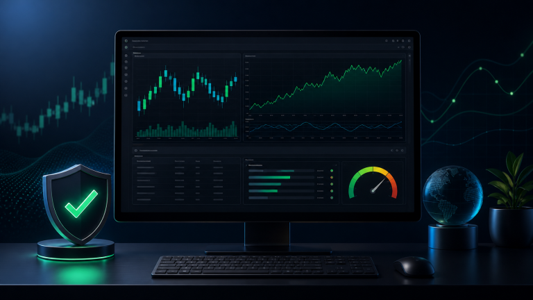 اختبار روبوت تداول مجاني MT5 وقياس المخاطر داخل Strategy Tester
